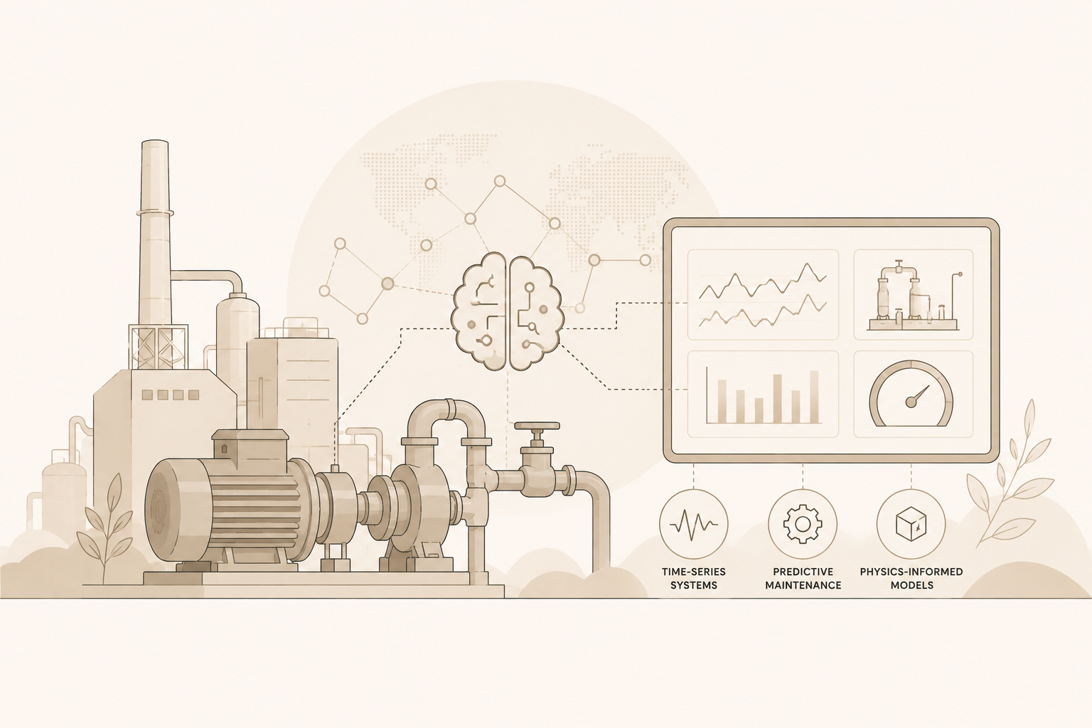 Industrial operations and physical-world AI